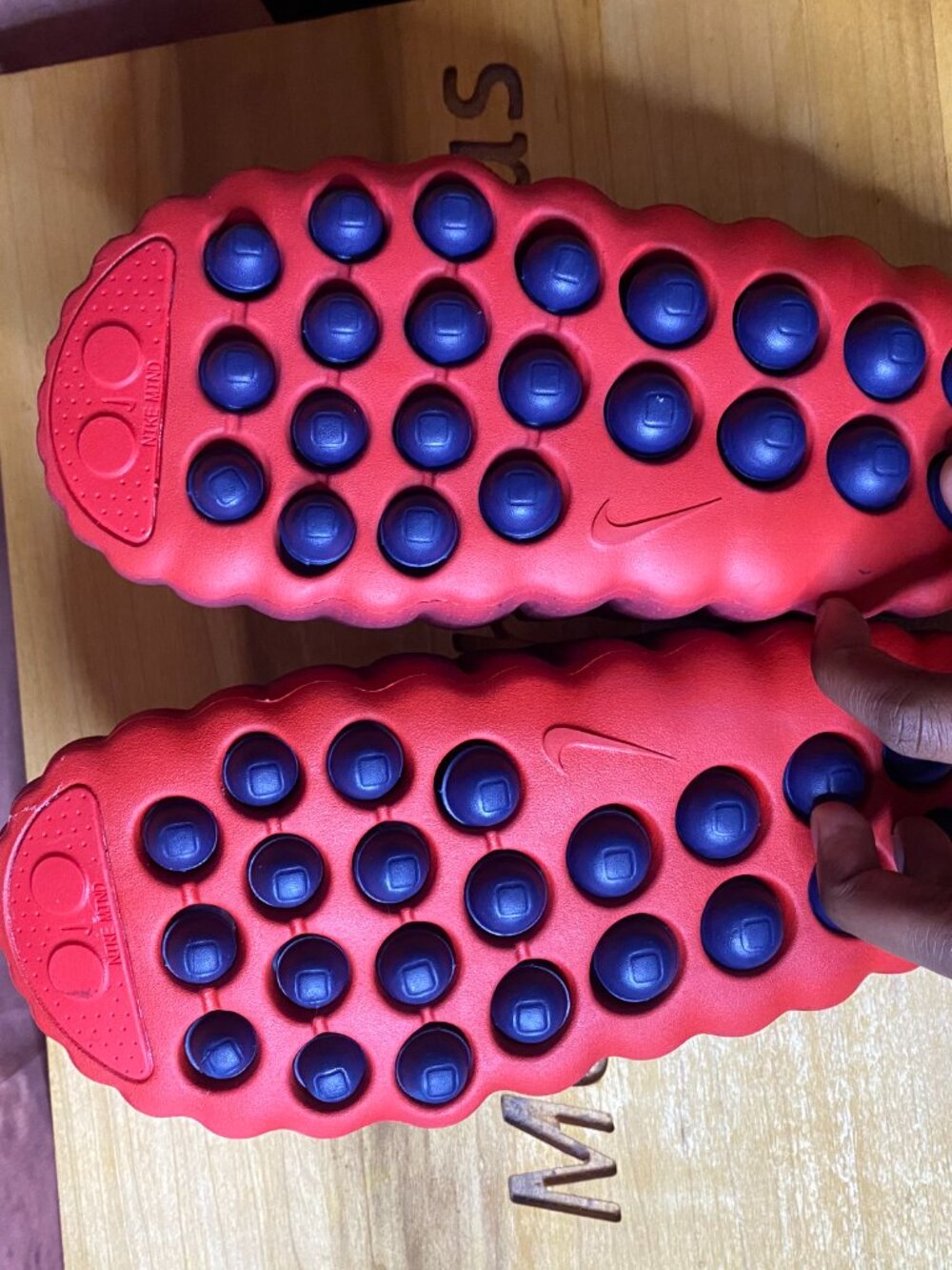 Nike Mind 001 Mules NWT❤️💙 - Picture 3 of 6